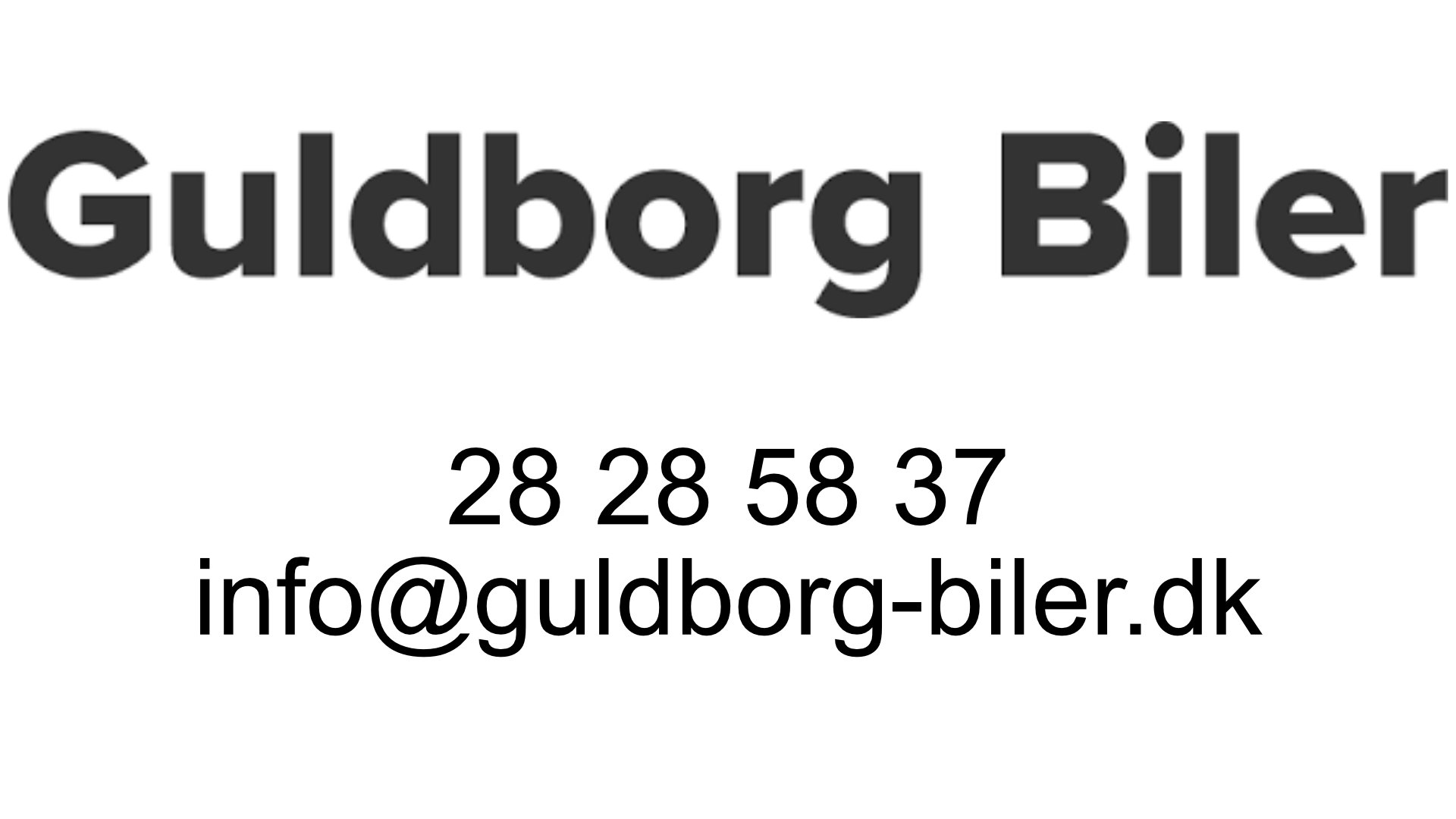 Guldborg Biler